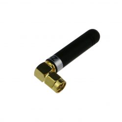 868 Mhz UHF Antenna-Right Angle-45mm (SMA MALE) for LoRaWAN-DORJI